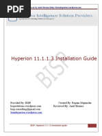 Download BISP Hyper Ion 11 1 1 3 Installation Guide by Amit Sharma SN34464660 doc pdf