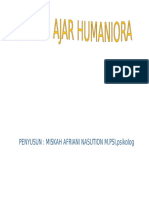 bahan humaniora