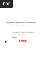 Improve Patent Search Efficiency