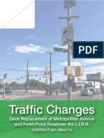 Traffic Changes Update of TEAs
