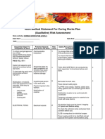 Work Method Statement For Coring Works A PDF