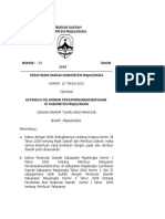 Peraturan Daerah Nomor 13 Tahun 2010 Tentang Retribusi Persampahan-Kebersihan