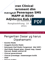 Peran Clinical Government Dlm SMS MAPP