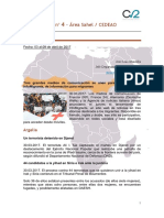 BOLETÍN OSINT #4 - ÁREA SAHEL CEDEAO 27 de Marzo A 03 de Abril de 2017