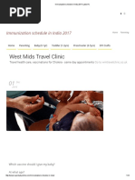 Immunization Schedule in India 2017 (Latest !!)