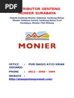 Download Distributor Genteng Monier Surabaya Office  0812 - 3969 - 3494 by Genteng Karang Pilang Surabaya SN344674044 doc pdf