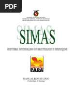 MANUAL DO USUÁRIO SIMAS