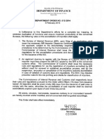 DO 12 2014 Requiring The BIR Importer Clearance Certificate For Importer Accreditation PDF