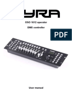 Ayra Oso 1612 DMX Operator User Manual