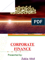 Corporate Finance