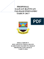 Proposal Bantuan Posyandu TK KBB