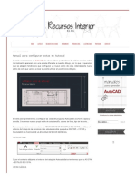 Configurar Cotas en Autocad