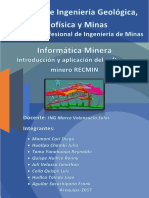 Software minero de código abierto RecMin: módulos y aplicaciones