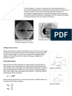 Two Dimensional Flow: Oblique Shock Waves