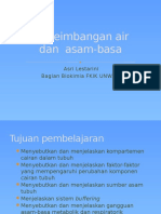 Keseimbangan Air, Asam Dan Basa