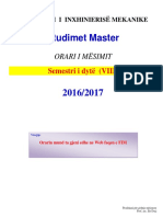 FIM - ORARI Master - Sem II (VIII) 2016 2017 - 8