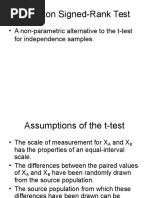 Wilcoxon Signed-Rank Test