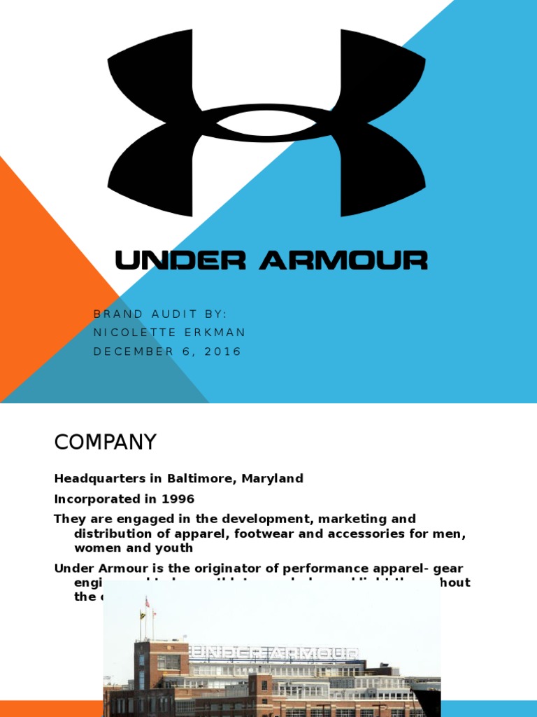 under armour auditor