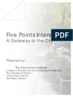 Five Points Intersection: A Gateway To The City