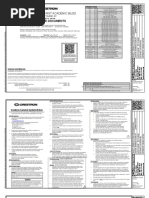 Download Crestron Drawings by Multi Phase SN344733443 doc pdf