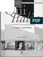 Qui Italia 1 Lingua e Grammatica