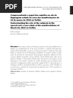 Compreendendo o papel dos sujeitos no ato de linguagem