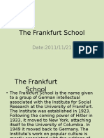 The Frankfurt School PPT 11