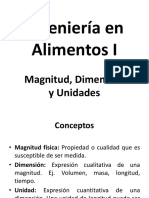 Magnitudes, Dimensiones y Unidades. IAL1