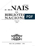 Anais Da BN - v.114 - 1994