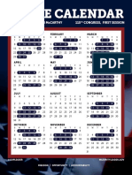 2017 House Calendar