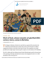 Work of Szyk, Whose Romantic Art Glorified 20th-Century Jewry, Comes To Berkeley