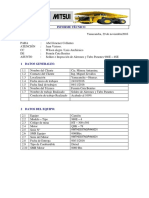 Informe Proceso Soldeo Alerone y Paranates Antamina