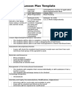 UNT Lesson Plan Template