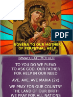 Mother of Perpetual Help - English - 1st Wed