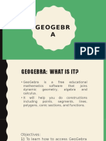 Introduction Geogebra