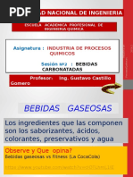 SESIÓN 2 Bebidas Carbonatadas