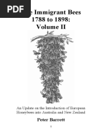 Download The Immigrant Bees 1788 to 1898 Vol II an update on the introduction of European honey bees into Australia and New Zealand by peter barrett SN34476756 doc pdf