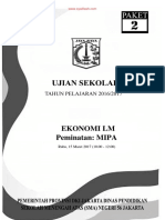 Soal Ekonomi US 2017 Paket 2