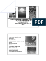 Condiciones Medio Ambientales Frutales