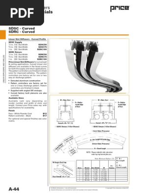 Price Sds Slot Diffuser