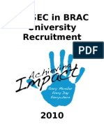 AIESECinBRACU Recruitment Form 2010 Final
