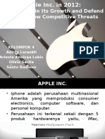 MM UGM Reg 39 - Presentasi Case Apple Inc - Kelompok 1