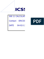 Vfe - SIB 11 Calculator