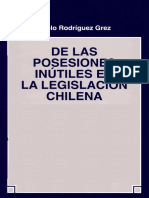 Posesiones Inutiles PABLO RODRIGUEZ GREZ