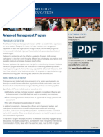 Wharton Advanced Management Program