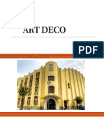 ART DECO: ESTILO DE LAS ARTES DECORATIVAS ENTRE 1920 Y 1939