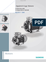 Catalogue động cơ điện (motor) Siemens