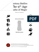 Ninth Age Rules - Paths of Magic