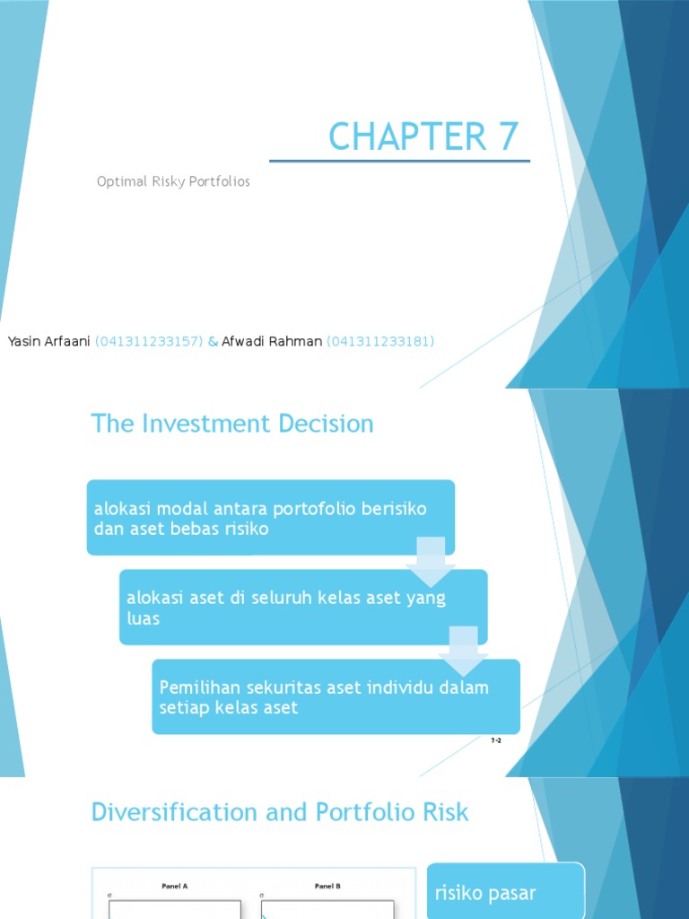 Investment Bab 7 Bodie Kane Marcus PDF