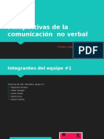 Perspectivas de La Comunicacion No Verbal